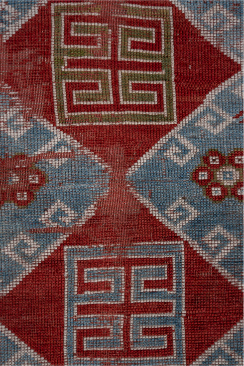 Antique Kazak Area Rug (4' x 6')